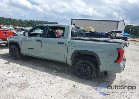 2025 Toyota Tundra Crewmax Sr из США, поврежденный, VIN 5TFLA5DBXSX257888